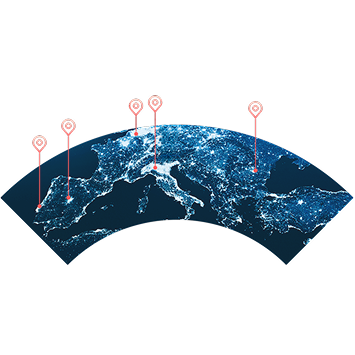 mapa DIGI