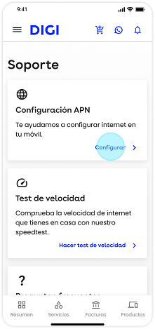 Configurar internet paso 2