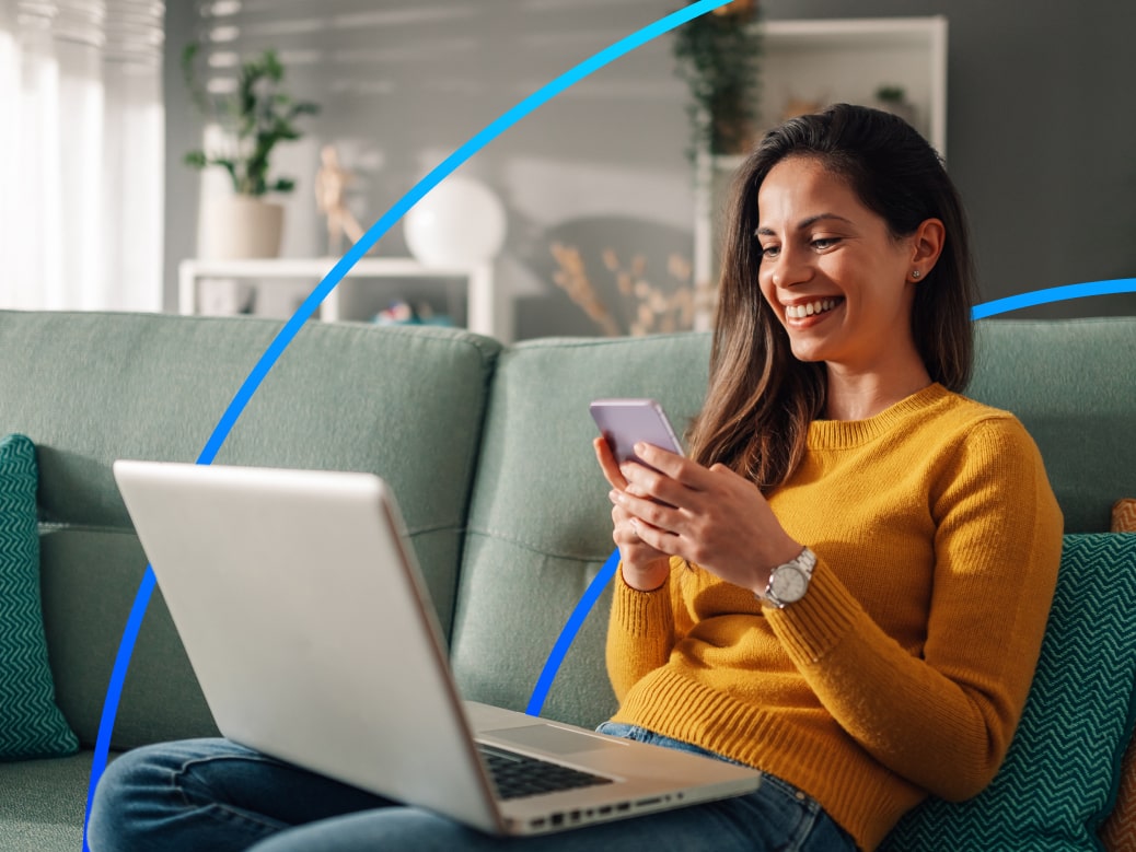 Cliente DIGI utilizando Fibra óptica (Fibra SMART 750Mb) + línea móvil (100 GB + Ilimitadas)