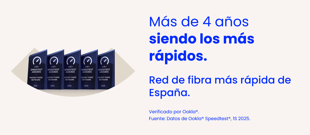 RED DE FIBRA MÁS RÁPIDA DE ESPAÑA