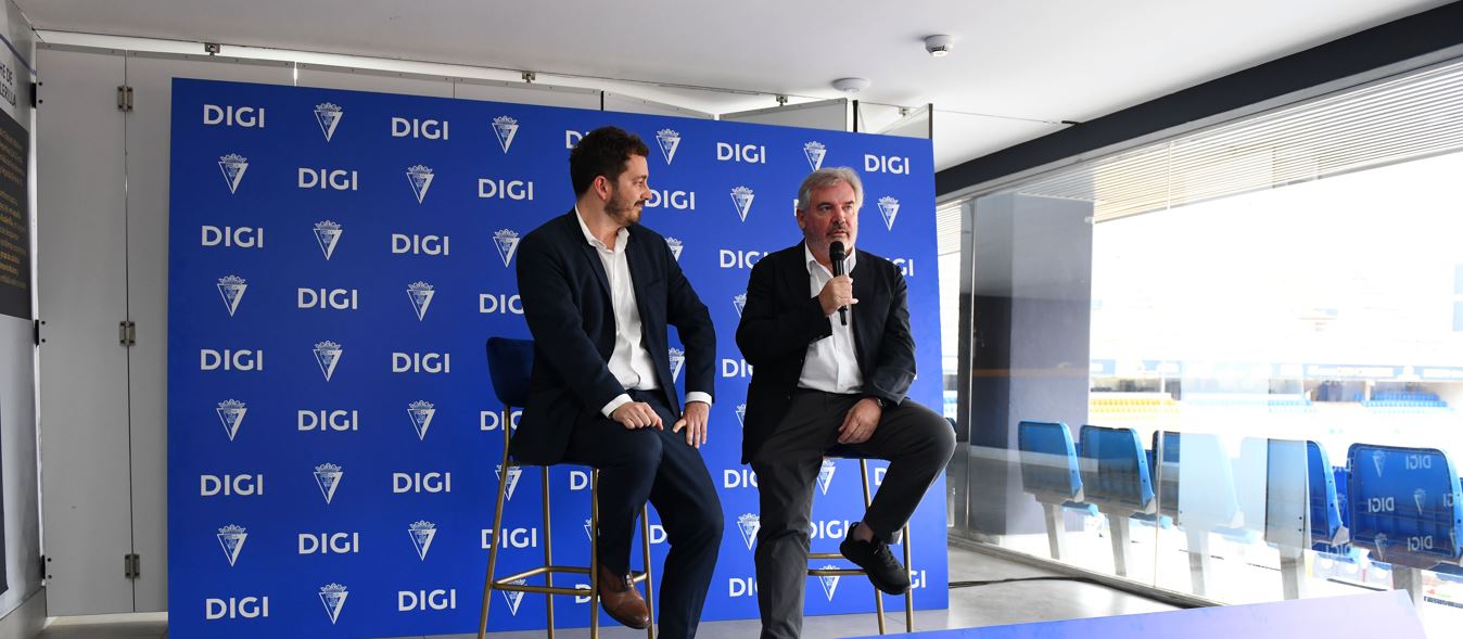 DIGI, Patrocinador Principal del Cádiz CF durante las dos próximas temporadas