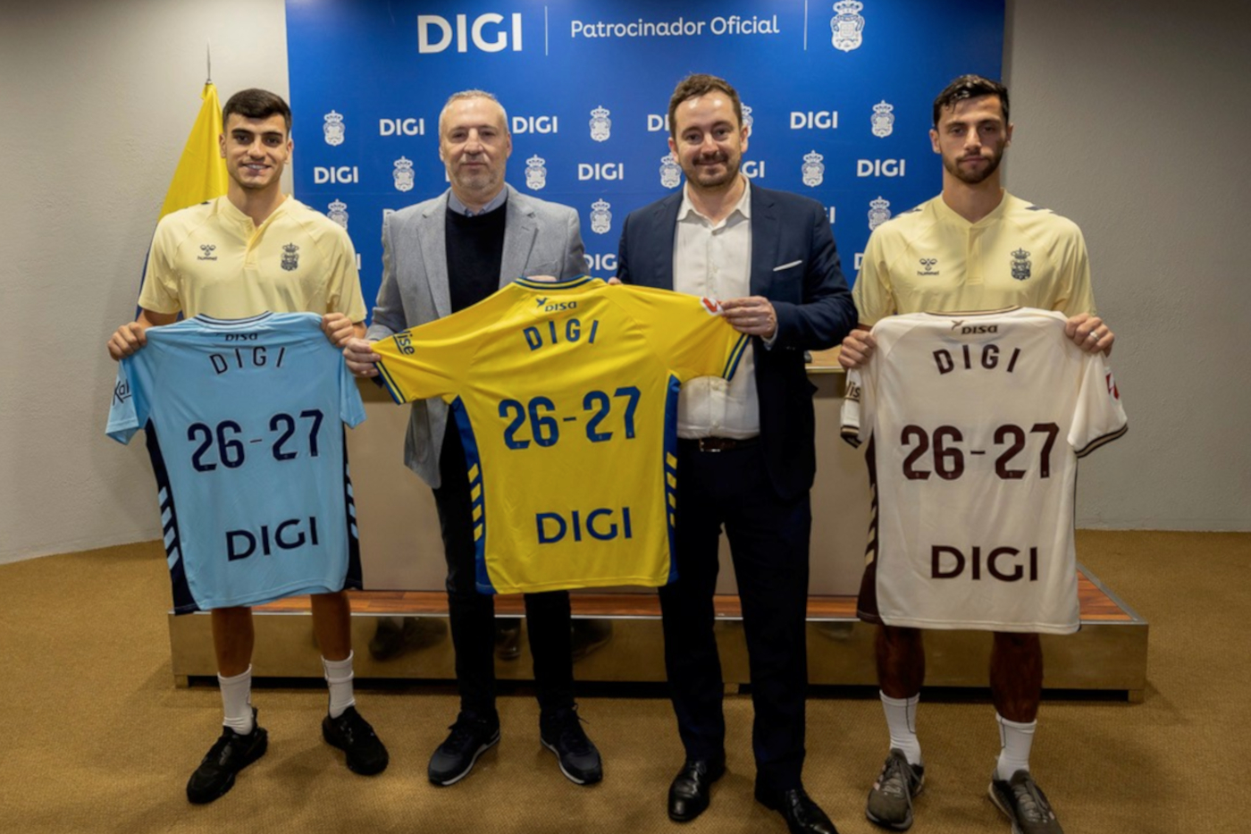 DIGI se convierte en Patrocinador Oficial de la UD Las Palmas